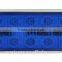 LED Ambulance Emergency Strobe Light /LED Security Emergency Flash Strobe light(SR-AE-022H-10W-BLUE)W Chrome Frame & Rubber Base