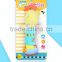 2016 newborn baby toys baby hand shaker plush toy for infant plush giraffe with CE/ROHS test reports