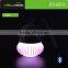 Viewmedia long wireless range led bulb night light Bluetooth lamp speaker