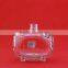 High quality 500ml glass bottle triangle juice bottle heart shape bottle