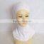 Yiwu Wholesale Plain Ninja Hats Islamic Muslim Bonnet Hijab Underscarf