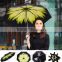 fashion anti-sun black glue umbrella