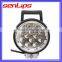 36w led work light driving light for automobiles 12-24v