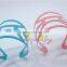 Fashion Cuff Bracelets for Women with Hollow out Blue&Pink Color Irregular Pattern Bangles Bracelet for 2016 New Intrend style