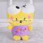 Popular Good Qulity Handmade Soft Toys Kid Gift Plush Animal Toys