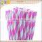 wedding decoration different colors and sizes compostable paper straw