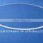 High purity Clear fused Round infrared quartz glass plate