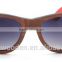 Skateboard Wooden Sunglass 2015 CE And FDA Handmade Cheap Bamoo Sunglasses And Wooden Sunglasses With Wooden Case
