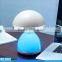 Touch sensor Atmosphere Mushroom led table Lamp with Base Switch