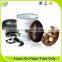 Custom biodegradable kraft cardboard paper tube for Chocolate