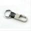 Leather Car Key Chain Ring / Metal Keyring Keychain / Belt Loops Leather Key Chain