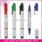 custom logo printing plastic multicolor highlighter pens set