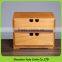 Home used desktop MDF containers set of wooden drawer box
