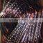 metero shower led stage light,dance floor dmx rgb 3d tube, 360 pixels vertical tubes,