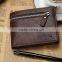 High quality leather business with coin purse card holder baellerry men wallet
