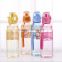2016 New design water bottle plastic 500ml for promotion