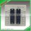 2 gang 1 way switch whole white color push button switch