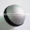 GC- Silver color PU leather covering Ball shape EVA mould case