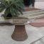 Best Price ESR-9697D Rattan Garden Dinner Table And Chairs