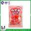 The factory price custom mid heat seal pouch/plastic middle sealed bags for candy snack