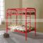 School dormitory safty function metal frame bunk beds