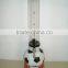 2.5L plastic football base beer drink dispenser with cooling ice tube