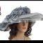 women large brim church hats