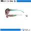 2016 Latest fashion wholesale custom logo printing plastic cute girls rimless polarized sunglasses