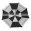 30" Strong Fiberglass Frame Windproof Double Canopy Golf Umbrella