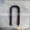 Black Oxide Hot Sale High performance Heat Treatment TUV Certified Anchor front U-Bolt for Hino