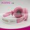 Best price colorful wired headphone, OEM wired mp3 headphone with in line mic