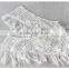 Hot selling polyester garment embroidery lace collar with fringe