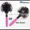 Magic Handle Round Detangling Comb Shower Hair Brush Salon Styling brush combs