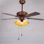brown decorative 70w ac motor orient ceiling fan with light