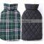 Fashion british style double sides available pet accessories dog clothes