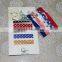2015 girls hair band printing knotted custom elastic foe hair tie