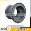 Factory offer hot solid wheels rubber tyres