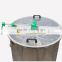 High refined Stainless steel 6 frames manual Honey extractor for beekeeping
