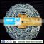 barb tape wire galvanized coated barbed wire plastic barbed wire 100m
