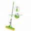 Portable office & home use stainless pole High quality hand press spin dry mop rotating mop