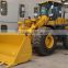 First class CE;ISO provided 6 ton front wheel loader for sale YN966 adopt ZL60 gear box 3.5cbm bucket capacity