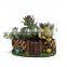 Cement tree root flower pot decoration mini succulent flower pot