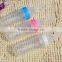Food grade silicone squeeze baby feeder with spoon