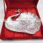 Indian wedding return gift item lovely silver plated swan brass tray