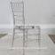 Transprarent wholesale white resin chair chiavari chair with party