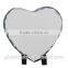 Hot heart shape Sublimation Photo Slate with custom photo printed