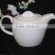 wholesale  online shop china white porcelain tea pot, grace tea ware, coffee pot