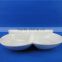 4 compartment fruit plates porcelain material
