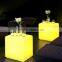 Turkish Furniture LED Lightinh Modern Cube Box Plastic Roll Plugs Outdoor Wholesale! Cube Lighting Chair