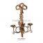 China manufacturer home decoration candle holder with metal